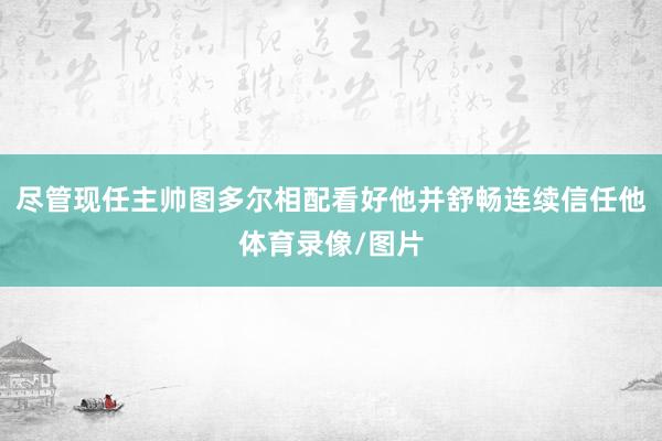 尽管现任主帅图多尔相配看好他并舒畅连续信任他体育录像/图片