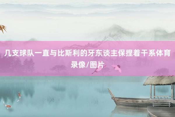 几支球队一直与比斯利的牙东谈主保捏着干系体育录像/图片