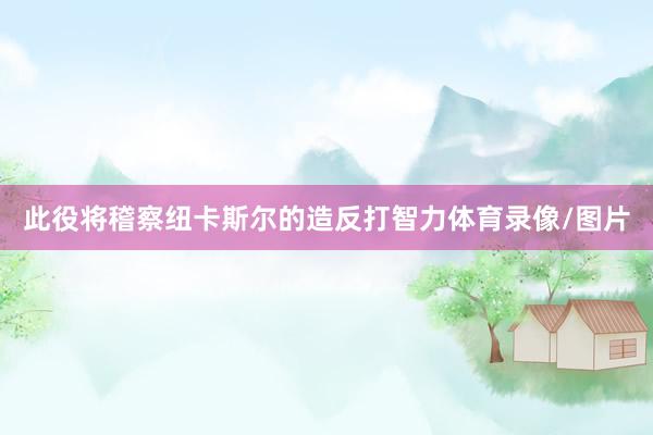 此役将稽察纽卡斯尔的造反打智力体育录像/图片