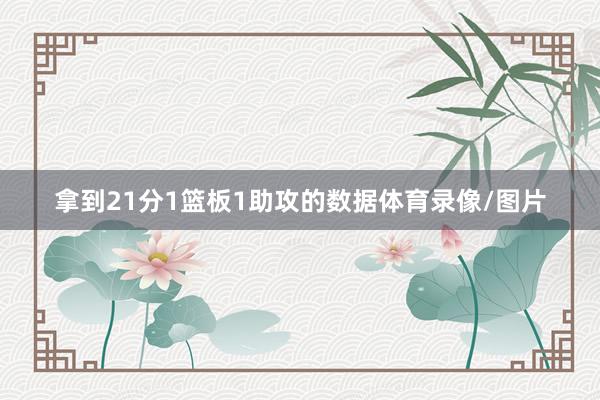 拿到21分1篮板1助攻的数据体育录像/图片