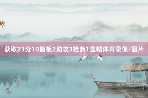 获取23分10篮板2助攻3抢断1盖帽体育录像/图片