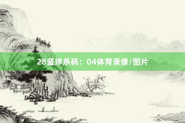 28　　蓝球杀码：04体育录像/图片