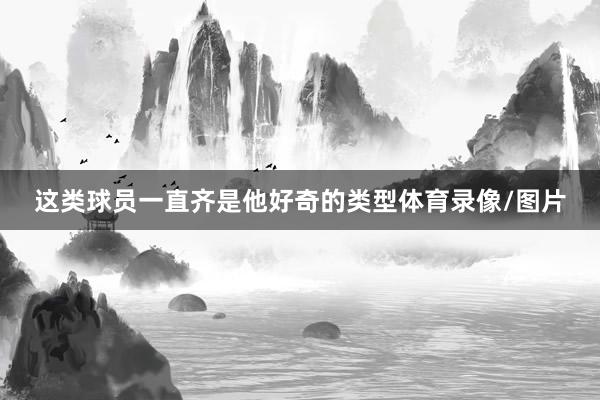 这类球员一直齐是他好奇的类型体育录像/图片